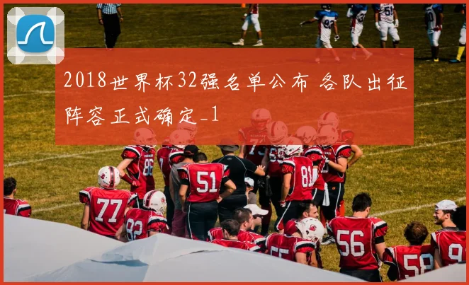 2018世界杯32强名单公布 各队出征阵容正式确定_1